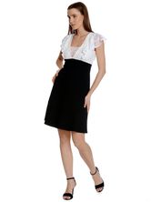 Vive Maria Lovely Party Damen A-Linien-Kleid creme allover/schwarz
