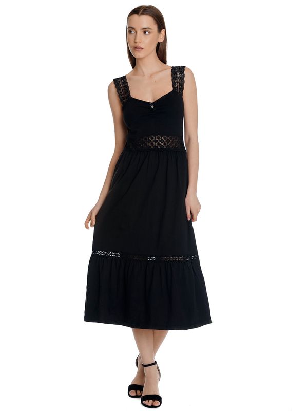 Nastrovje Potsdam Vive Maria Weekend Summer Damen Trägerkleid schwarz