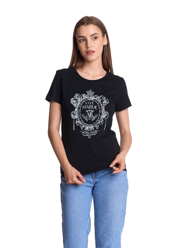 Nastrovje Potsdam Vive Maria Maria&#039;s Baroque Damen T-Shirt schwarz