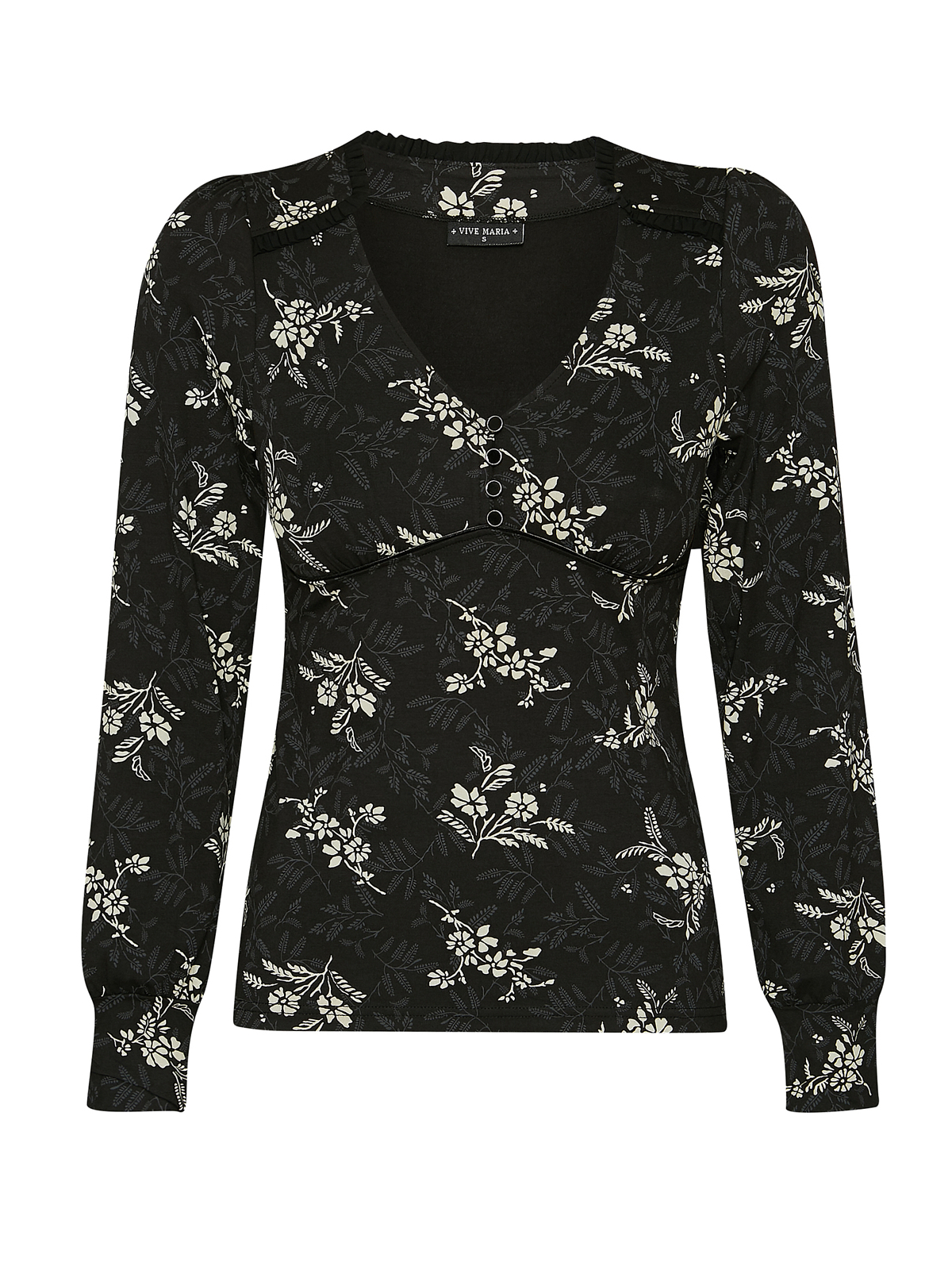 Vive Maria Reverie Shirt black alllover