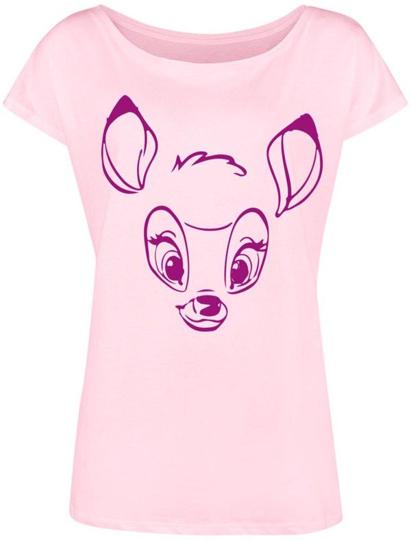 Nastrovje Potsdam Bambi Cute Damen Loose-Shirt lightpink