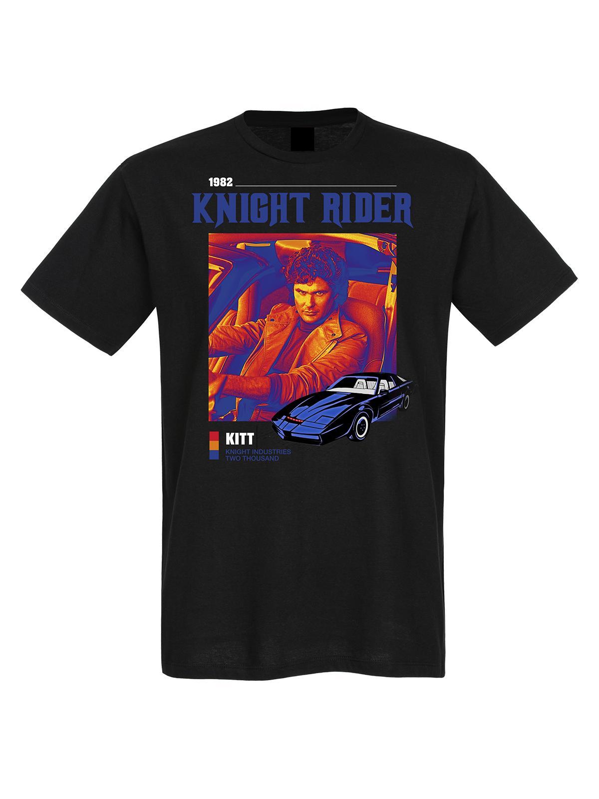 Knight Rider 1982 Kit Herren T-Shirt schwarz günstig online kaufen