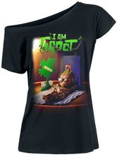 Guardians of the Galaxy Groot Chilling Loose Shirt black