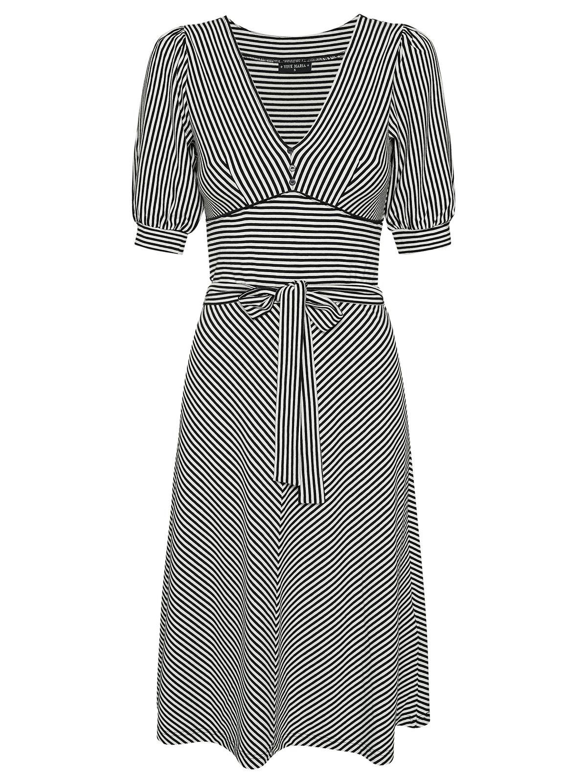 Black and white striped wrap dress online