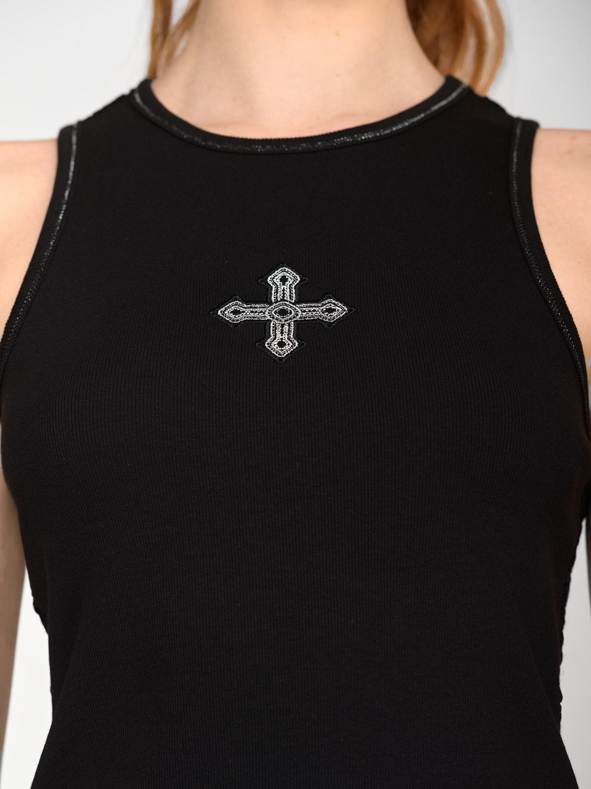 Vive Maria Holy Summer Damen Ripptanktop schwarz