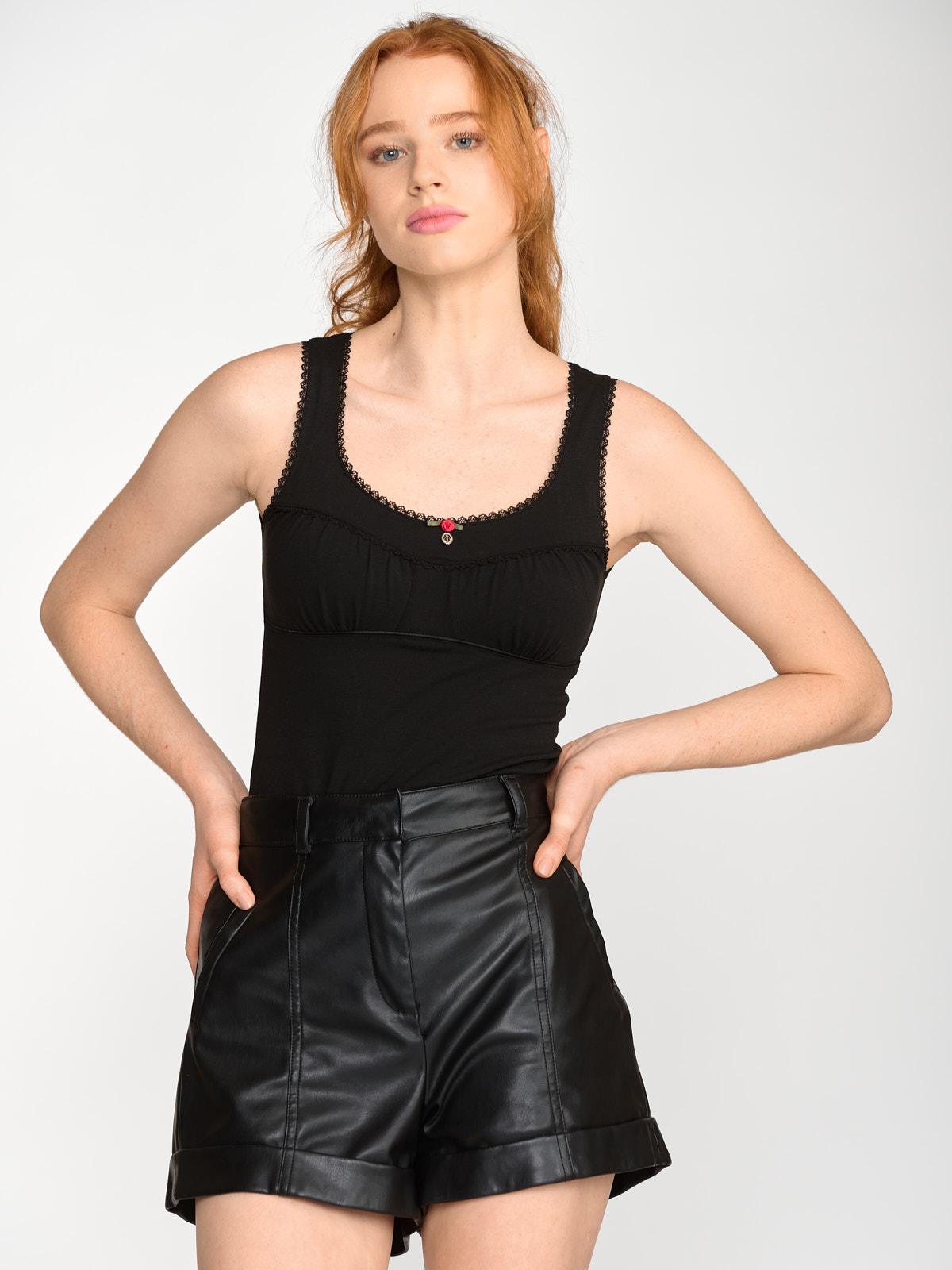 Vive Maria Summer Lolita Damen Trägertop schwarz