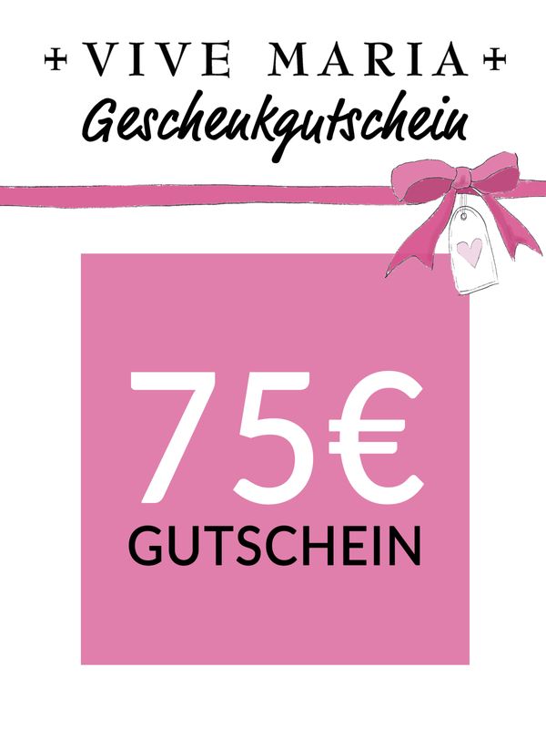 Nastrovje Potsdam Vive Maria Geschenkgutschein 75 EUR deutsch