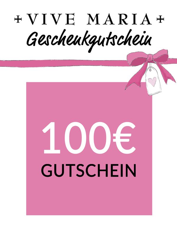 Nastrovje Potsdam Vive Maria Geschenkgutschein 100 EUR deutsch