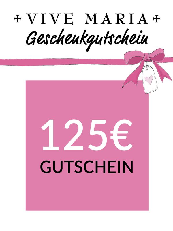 Nastrovje Potsdam Vive Maria Geschenkgutschein 125 EUR deutsch