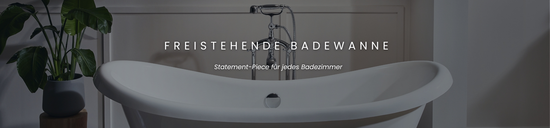 Freistehende Badewanne: Statement-Piece für jedes Badezimmer