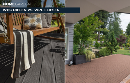 Planches WPC vs. dalles WPC : Qu'est-ce qui convient le mieux à ton jardin ?