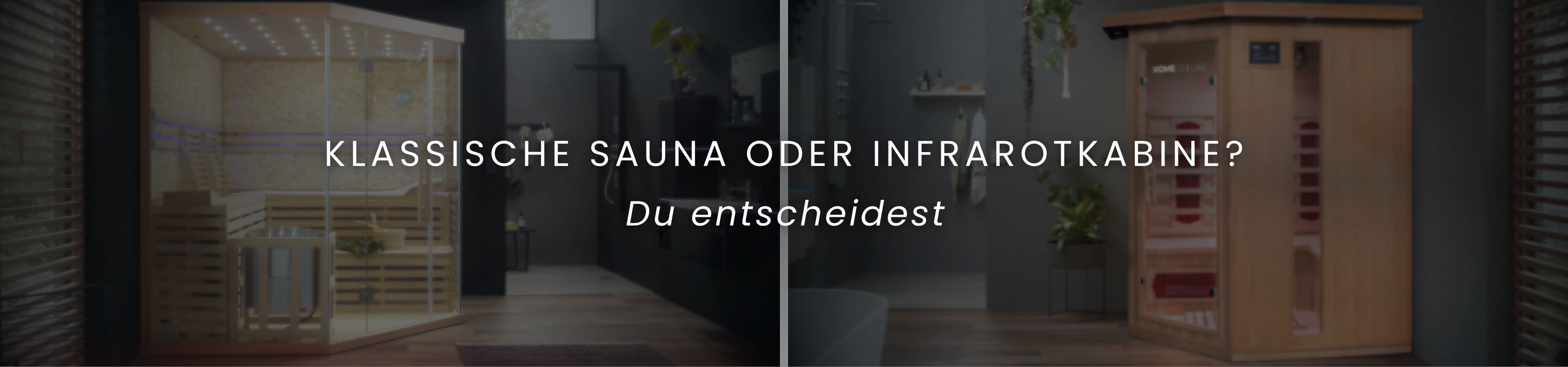 Sauna vs. Infrarotkabine – Welche Wellnesslösung passt zu dir?