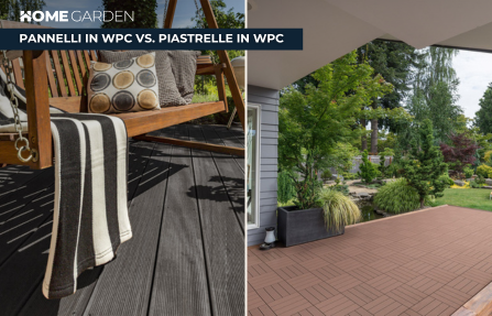 Tavole in WPC vs. piastrelle in WPC: Quale si adatta meglio al vostro giardino?