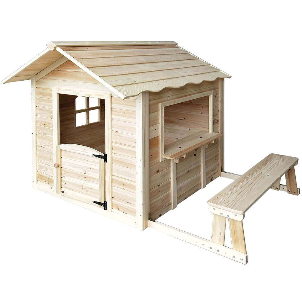 Playhouse THE GREAT PALACE - Nature with bench 2