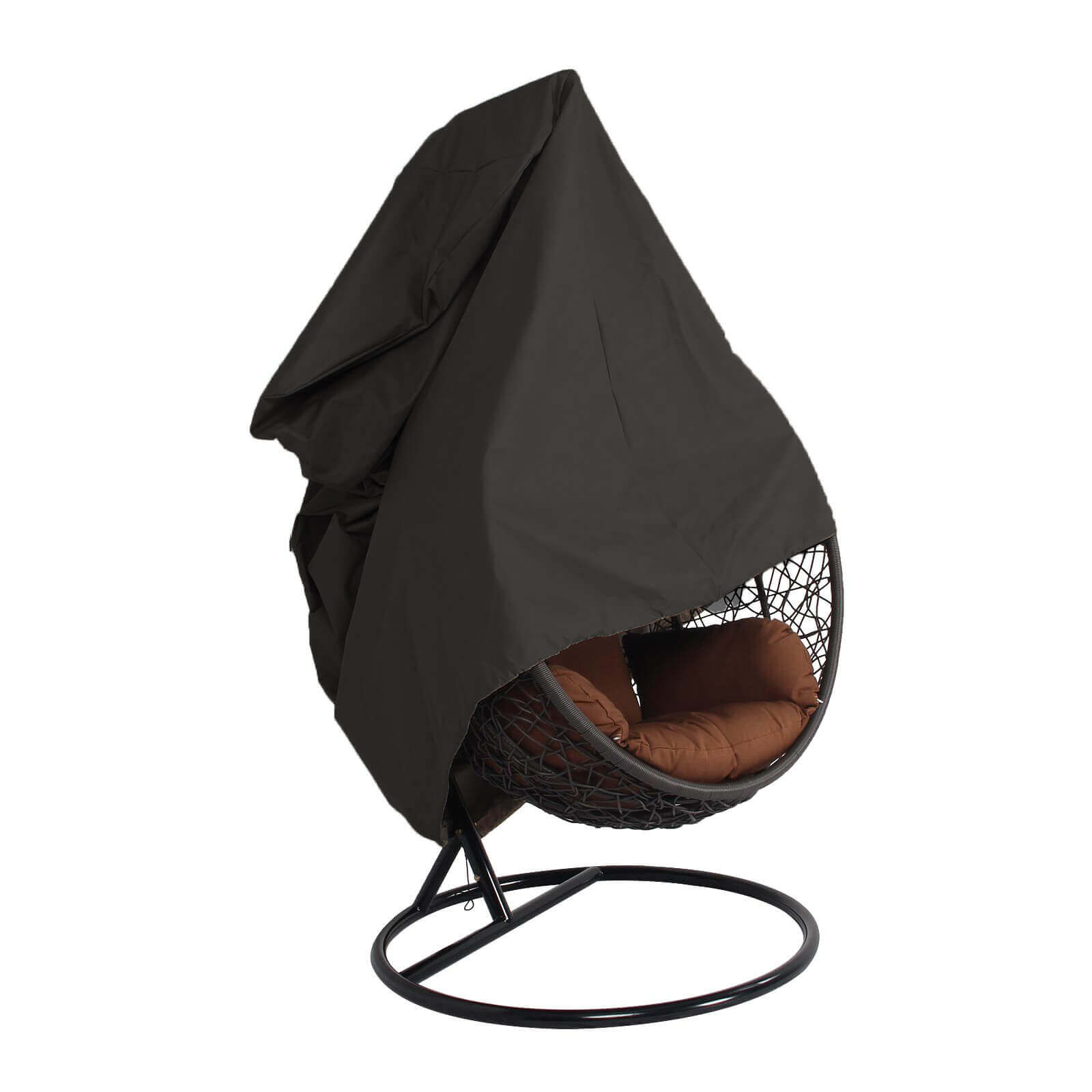 Home Deluxe Funda de lluvia para silla colgante PRO L - Negro