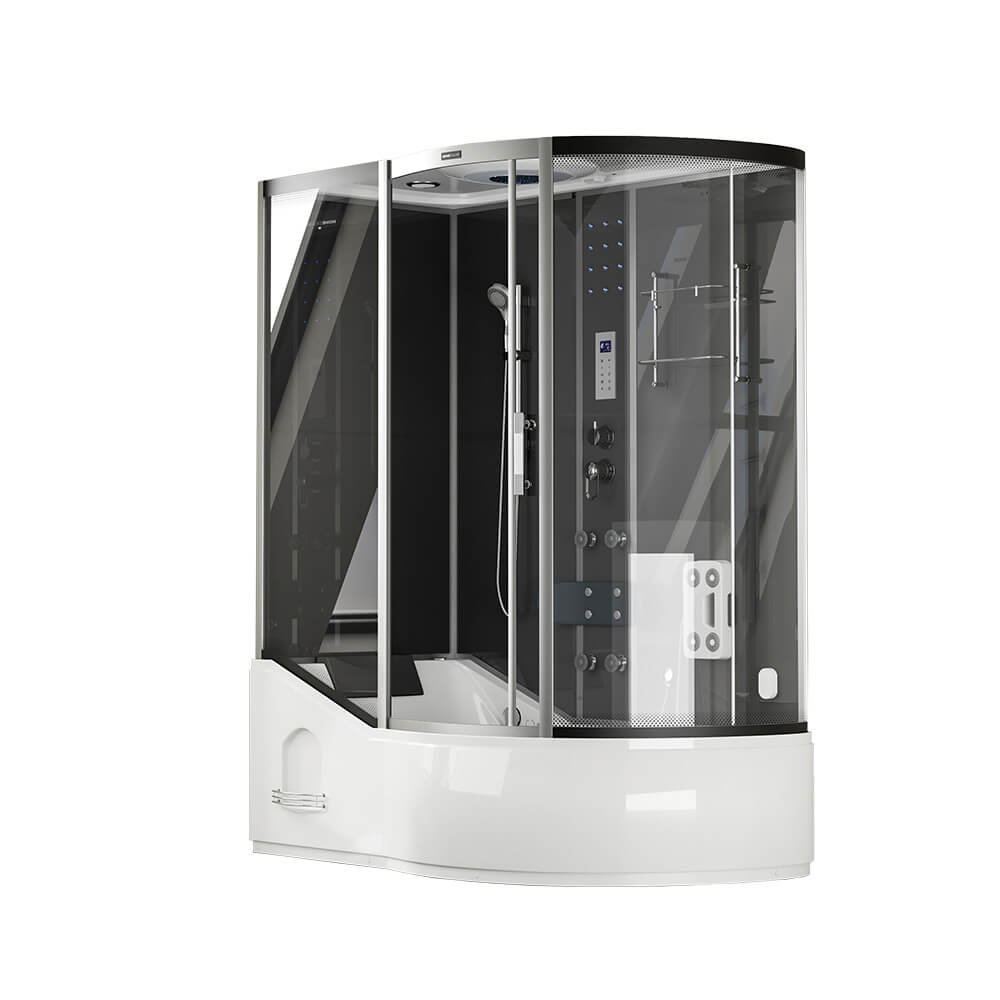 Ducha de vapor ALLIN 4IN1 - negro derecho 2