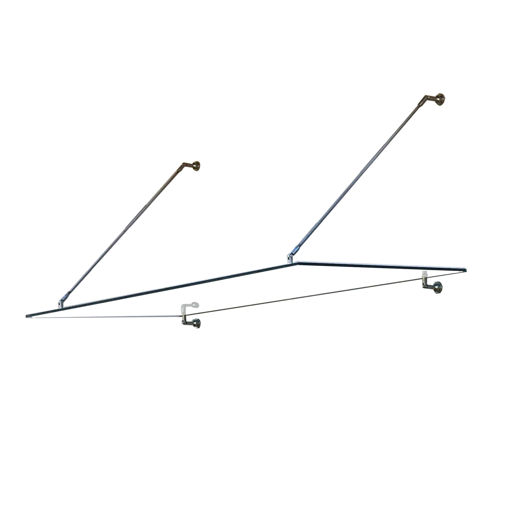 Glazen overkapping RENMA - 150 x 90 cm 2