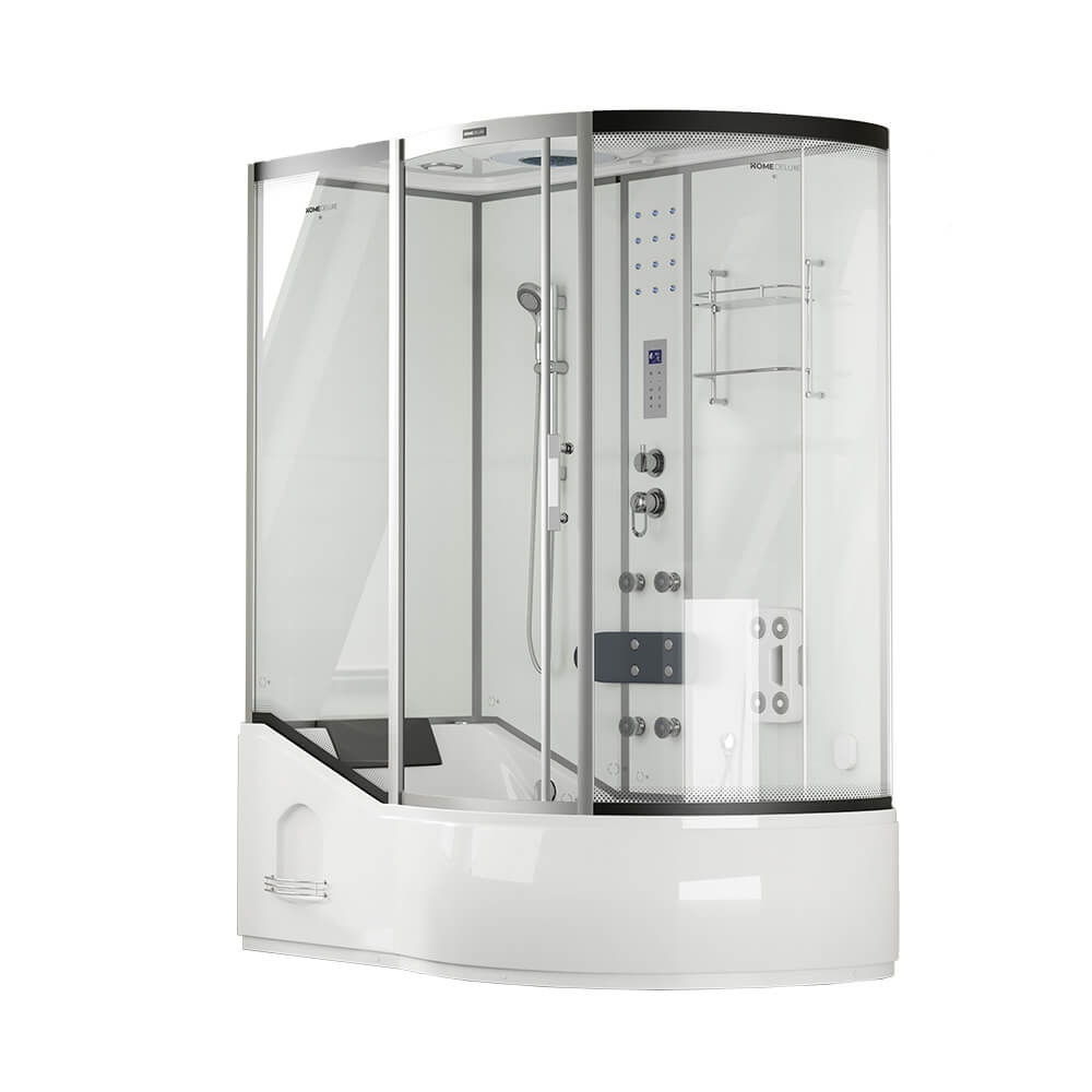 Ducha de vapor ALLIN 4IN1 - blanco derecho 2