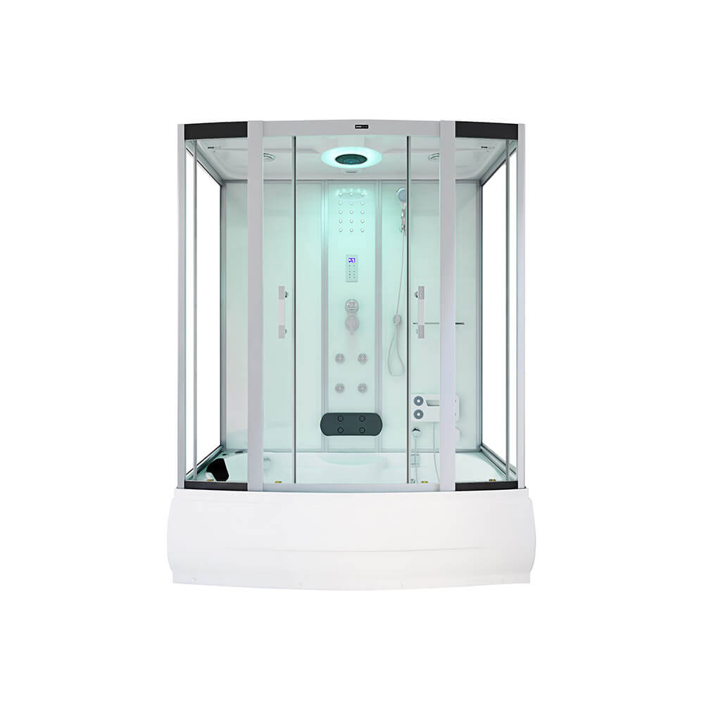 Ducha de vapor DIAMOND - Blanco 2