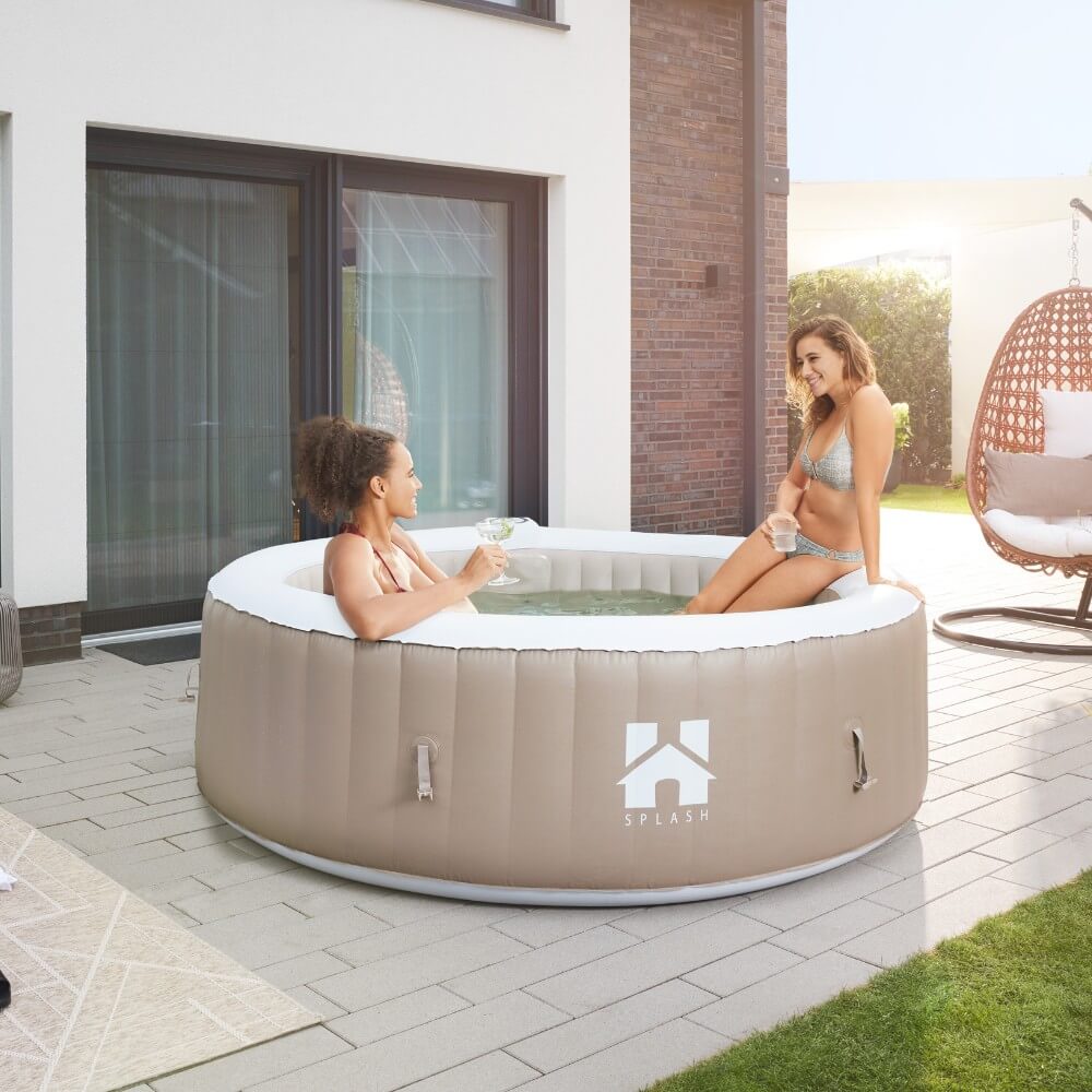 Outdoor Whirlpool Aufblaspool SPLASH hochwertig Wellness Erholung Erfrischung