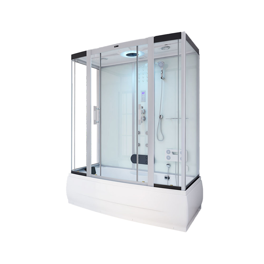 Ducha de vapor DIAMOND BIG - blanco 2