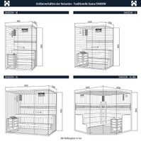 Home Deluxe Sauna da casa 'SHADOW L' Compreso il forno a sauna I Cabina  sauna, Sauna tradizionale , Sauna tradizionale finlandese , Sauna per la  casa, Sauna a infrarossi : : Fai