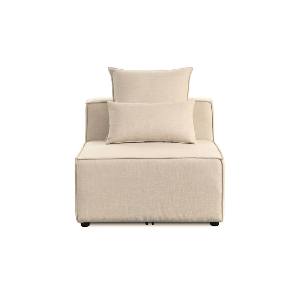 Modulaire bank VERONA middenbank - beige 2
