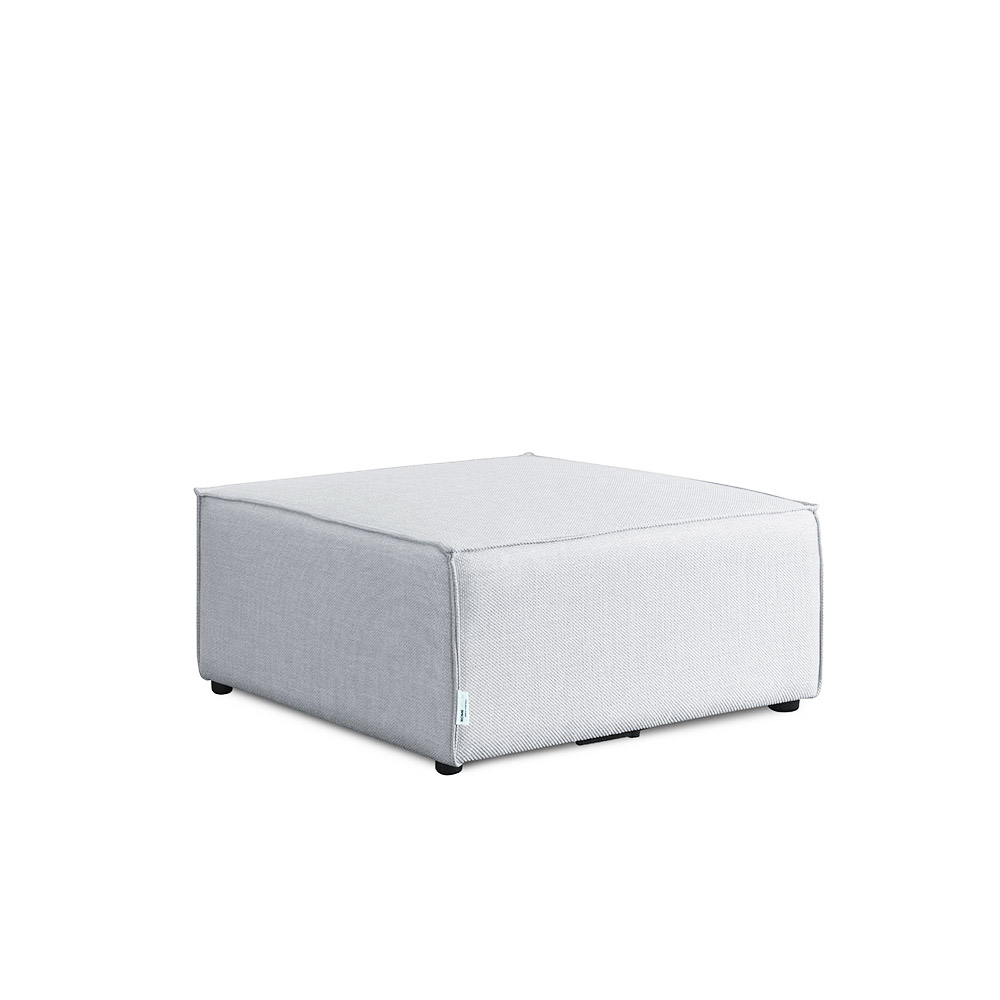 Modulares Sofa VERONA Hocker - Hellgrau