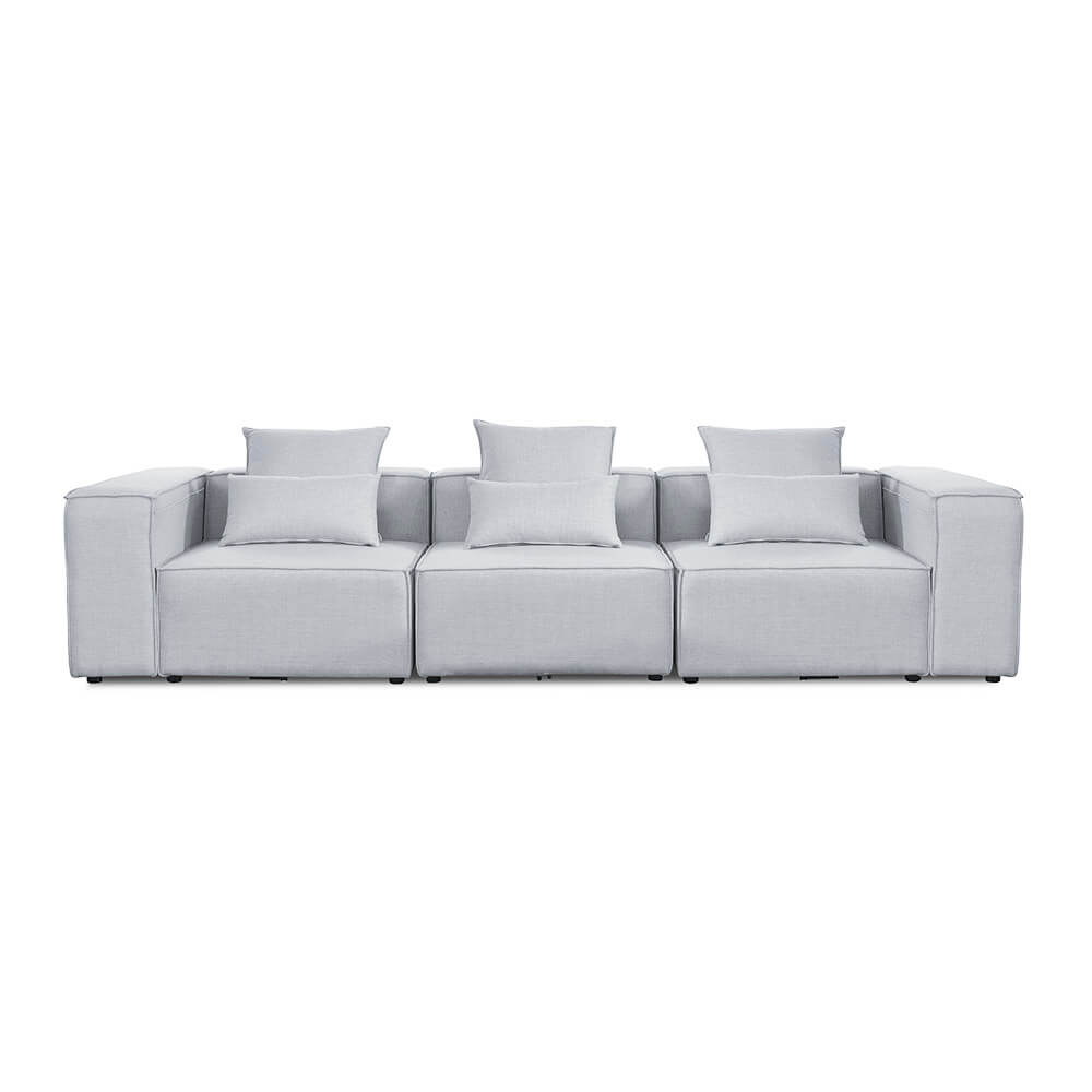 Modulaire bank VERONA - M lichtgrijs 2