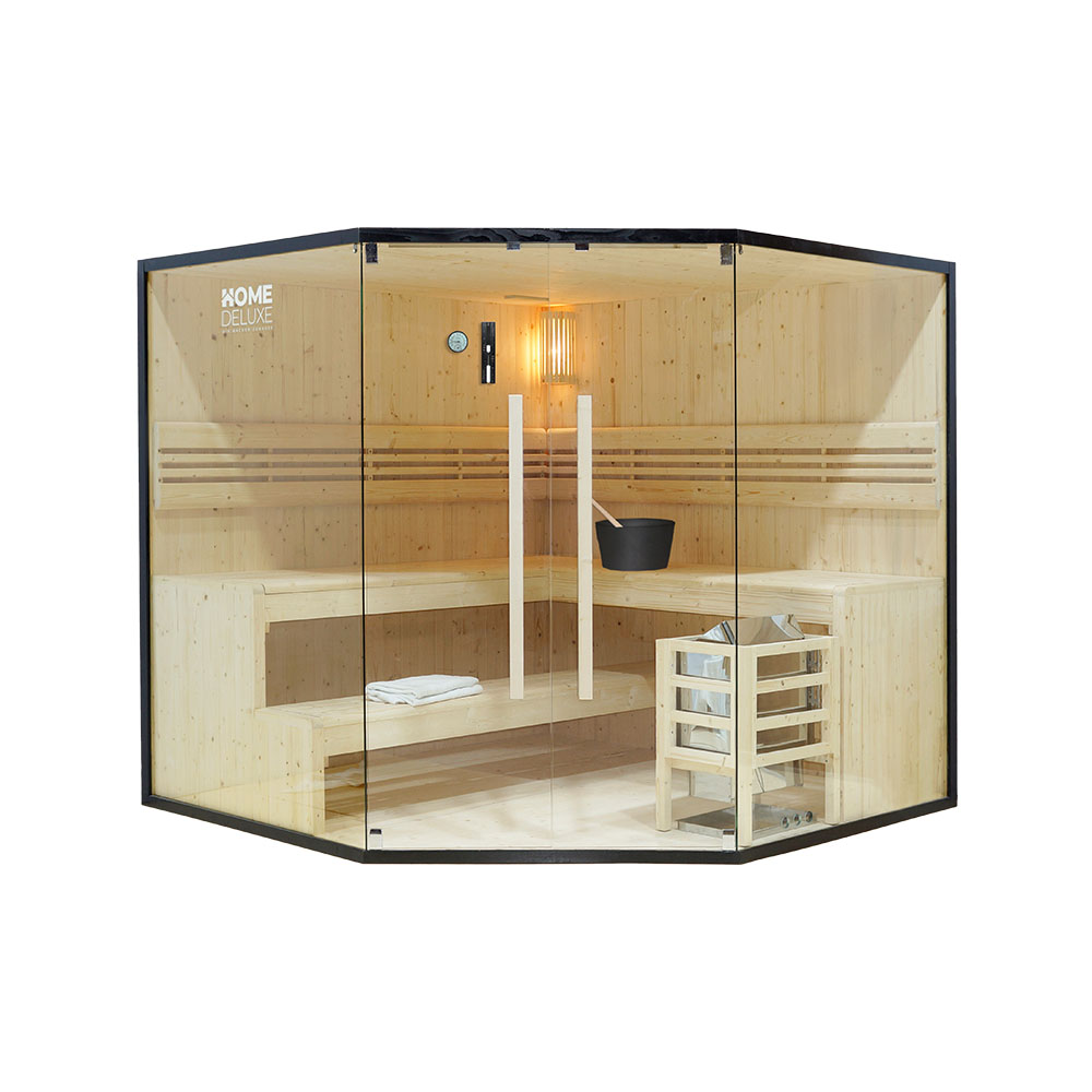 Traditionele sauna SHADOW - XL GROOT 2