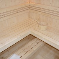 Traditionelle Sauna SHADOW - XL BIG