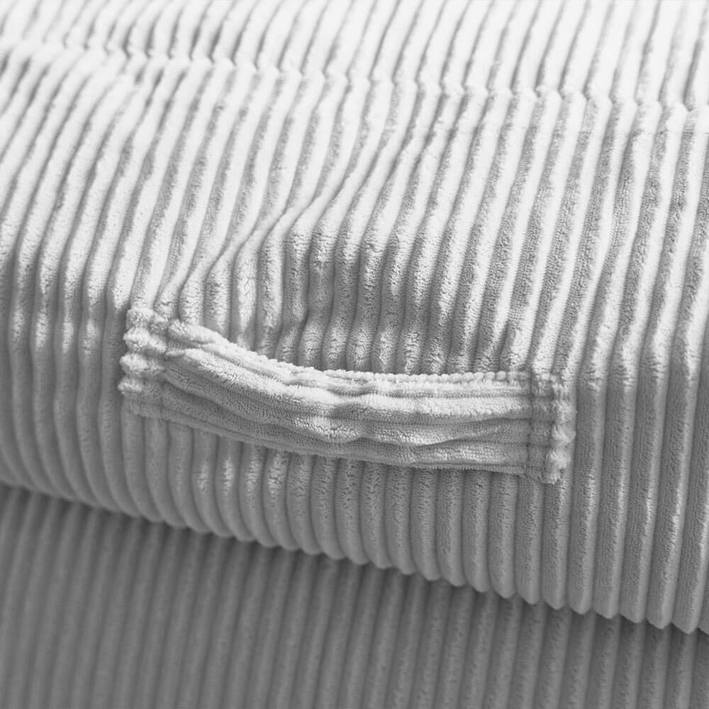 Sitzsack Relaxsessel Samtsessel Wohnzimmersessel COZY Cord bequem Entspannung - Bild 39 von 39