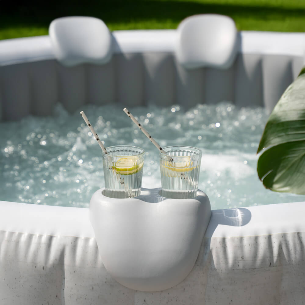 Home Deluxe Cojín y portabebidas Pool DASH – Para chapotear y dejarse caer