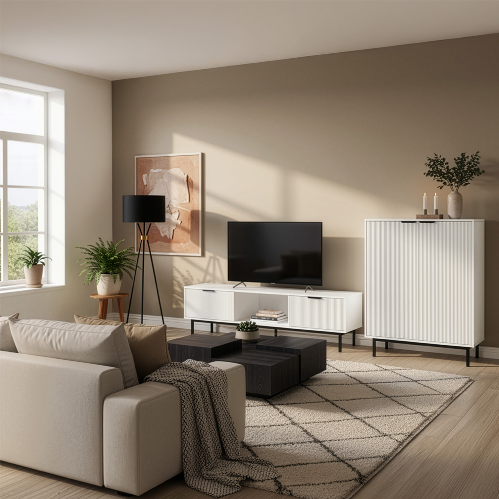 Home Deluxe Lámpara de pie LUNA - negro/oro 4