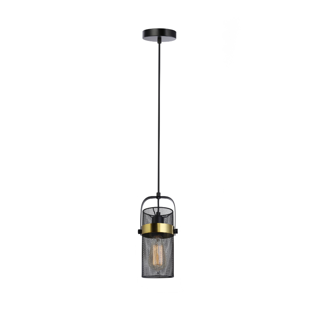 Home Deluxe Lámpara colgante LUMINOS - negro/oro 3