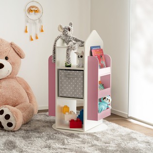 Etagère enfant JUNA Rose 1