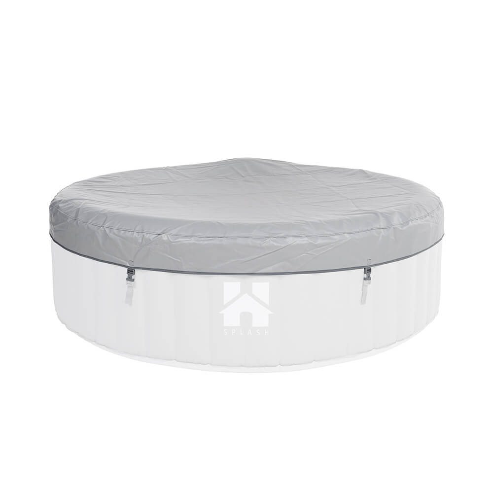 iBirdie Wasserdichte rechteckige Whirlpool-Abdeckung für den Außenbereich, 185,4 x 157,5 cm, passend für 72 x 61 oder 71 x 60 oder 70 x 59, SPA 600D, strapazierfähig, rechteckig, wetterfest