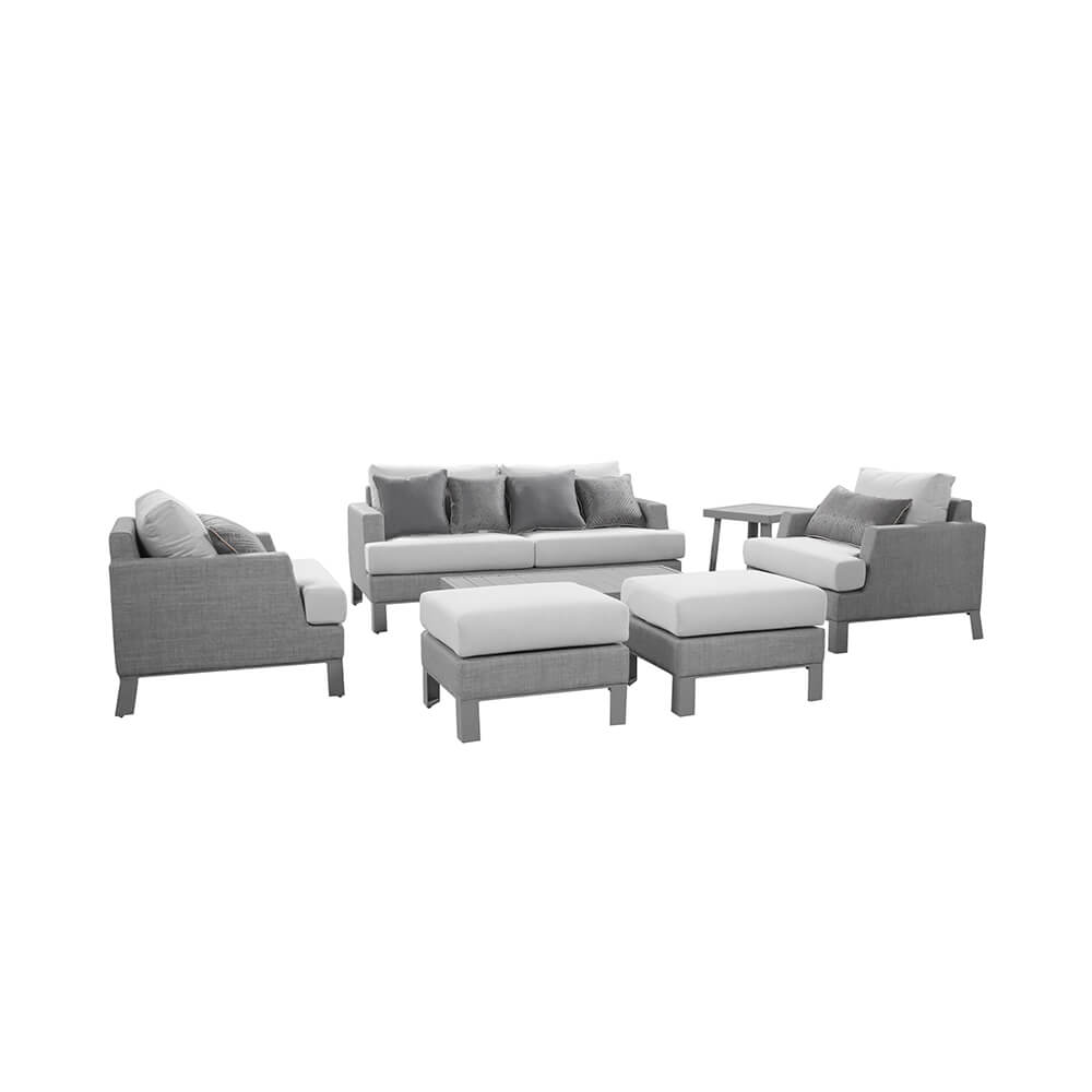 Salon avec housse HAVANA - Gris 2