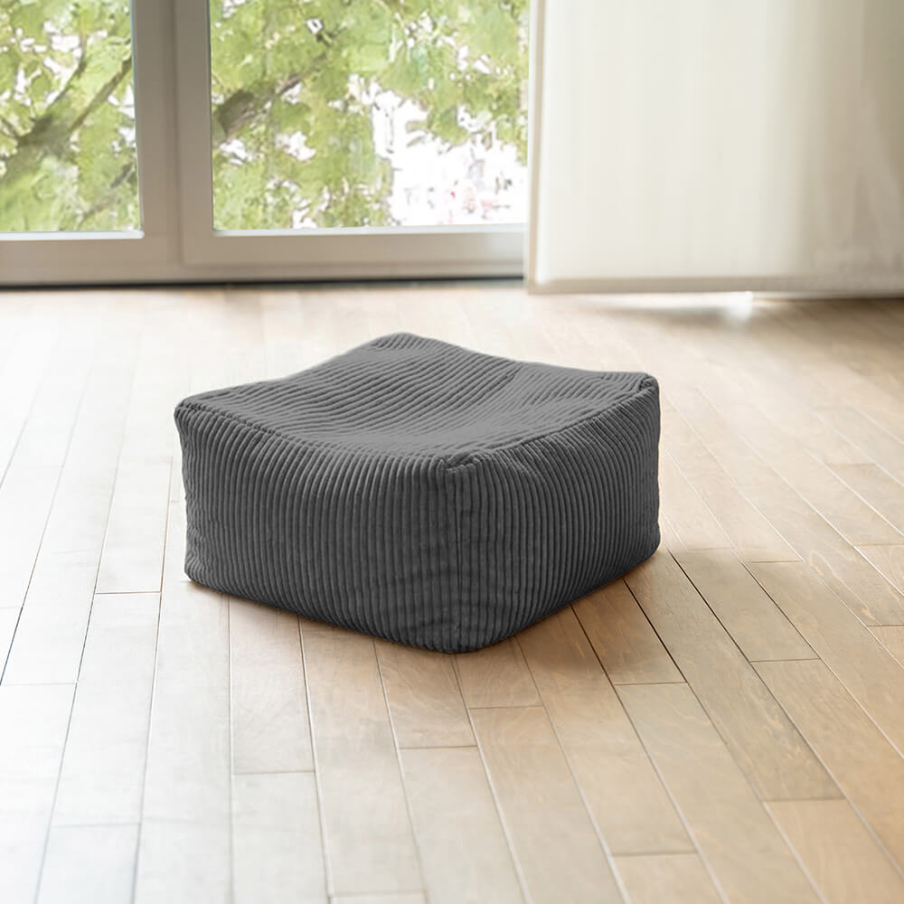 Home Deluxe Taburete COZY beanbag - antracita