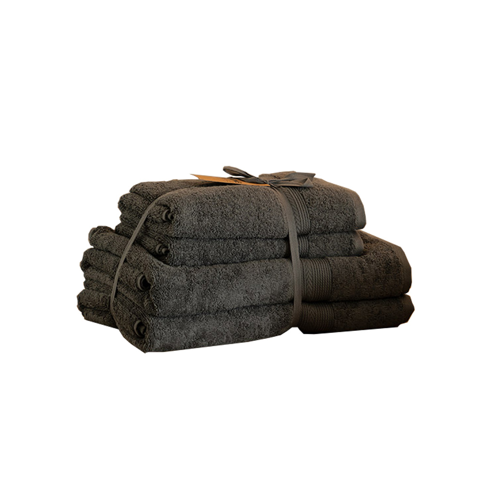 Home Deluxe Handduksset 4 st - SOFT 2