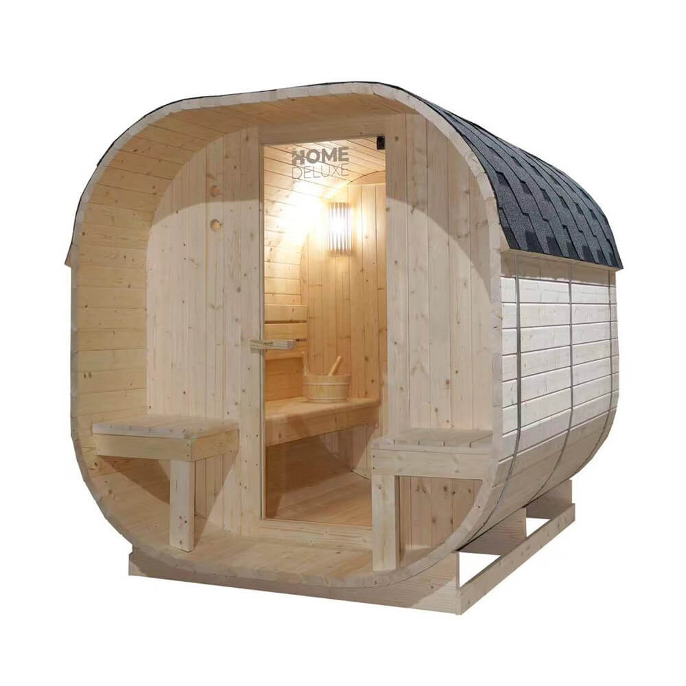 Sauna d'extérieur CUBE DELUXE L 2