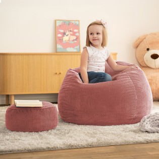 Pouf avec tabouret CALM 1