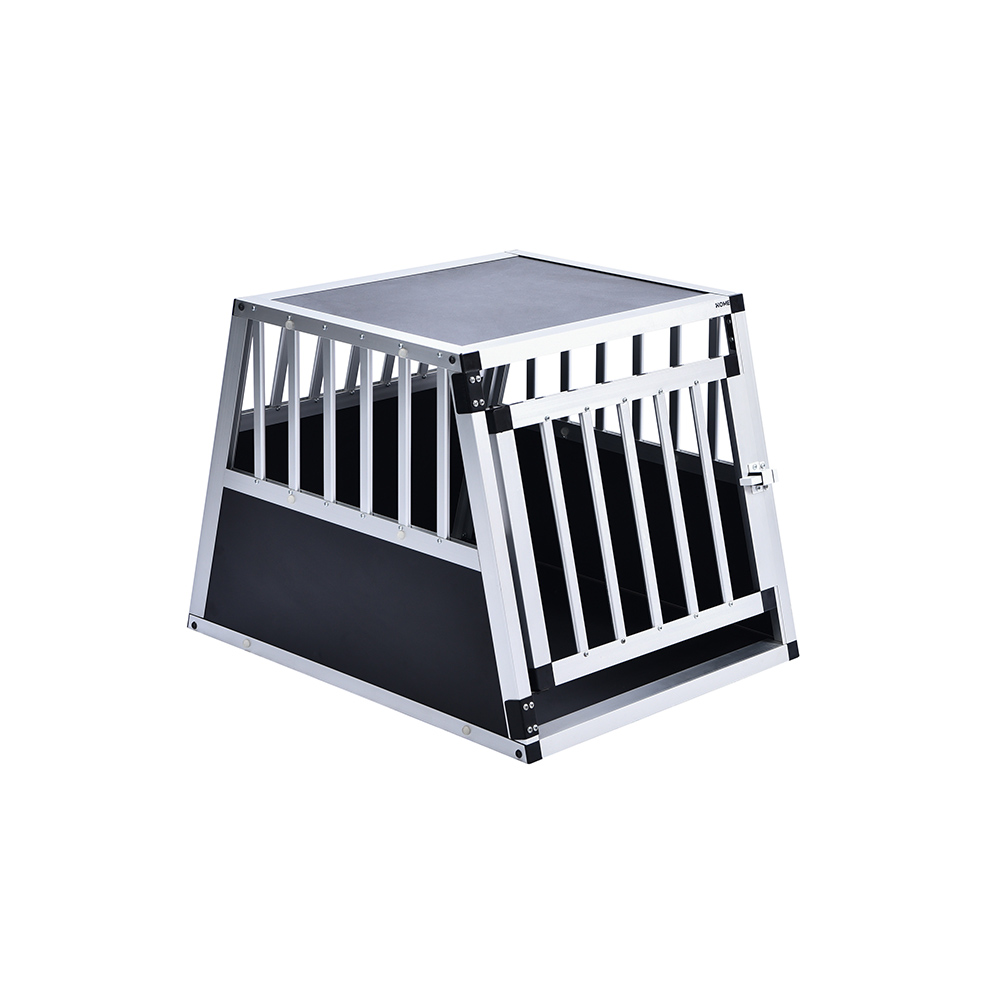 Dog transport box aluminum SKITO