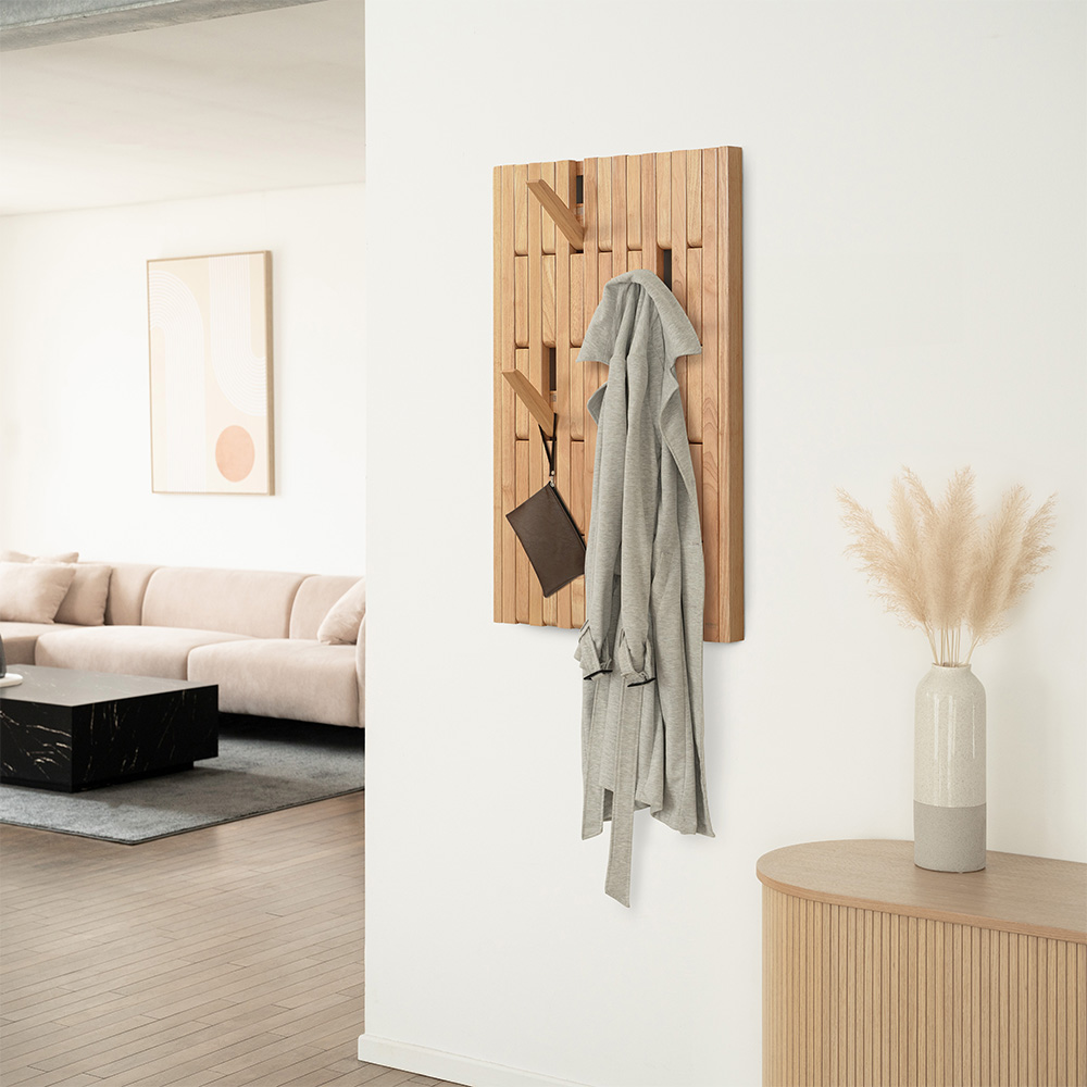 Home Deluxe Panel de armario QUEST Marrón claro - 55 x 4 x 105 cm