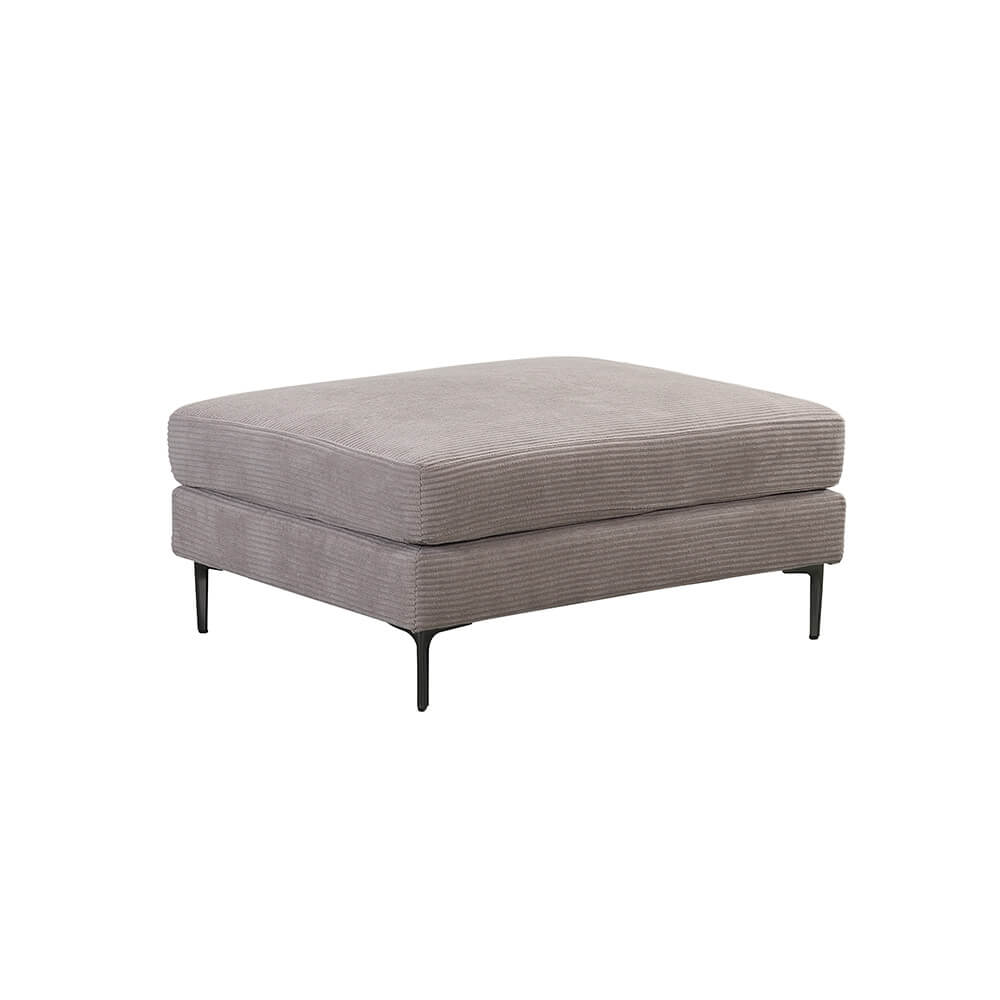 Home Deluxe Puff BELLANO - Cordón Beige