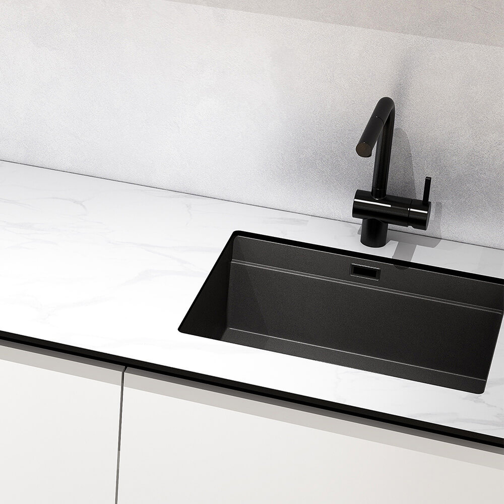 Home Deluxe Cocina PORTOFINO 280 cm - Blanco Mate