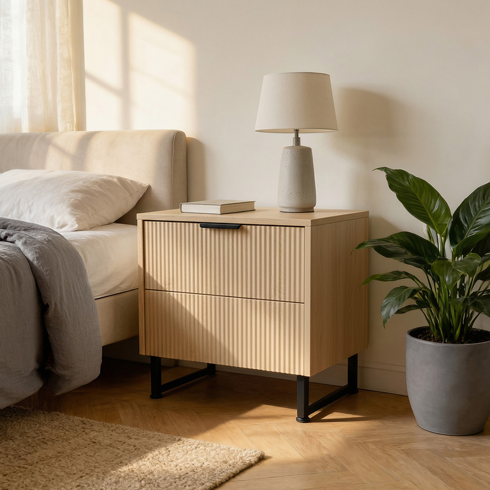 Home Deluxe Mesilla de noche NYLA - 45 x 61 cm