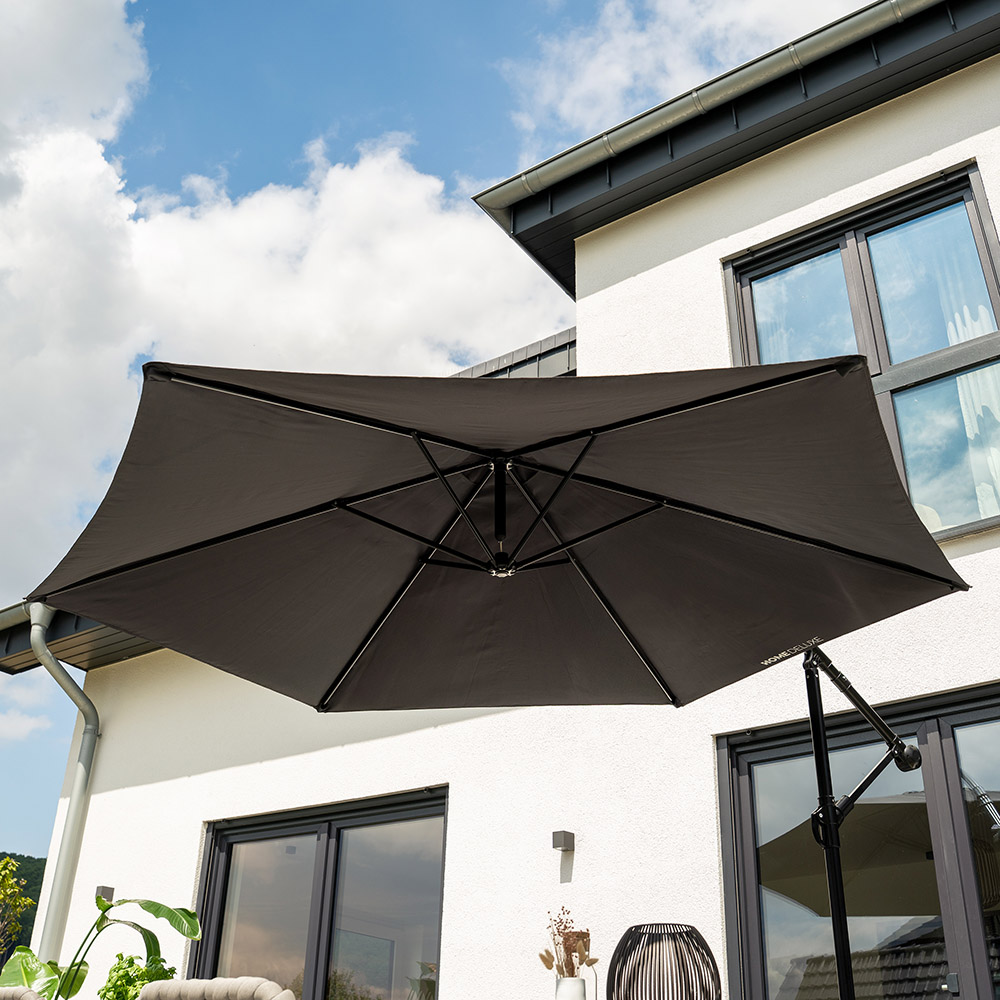 Home Deluxe Sombrilla Ampel incl. funda SOLANA - antracita 4