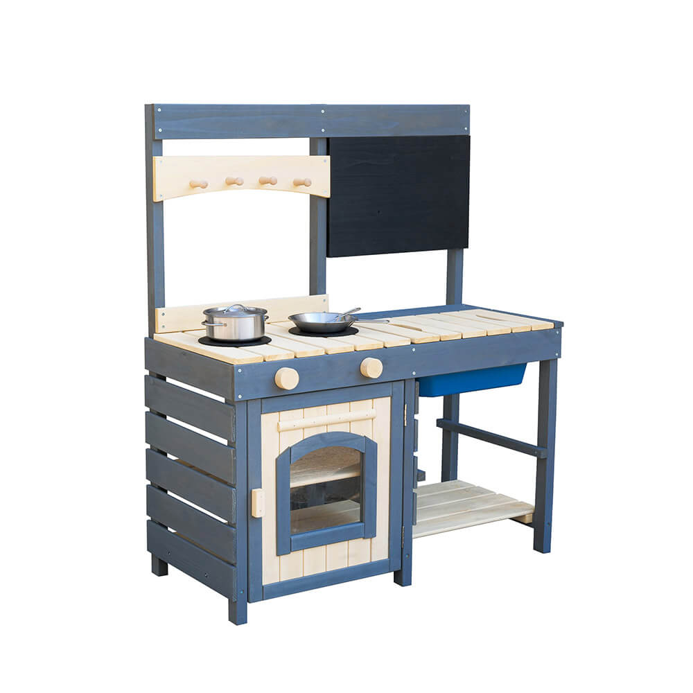 Modderkeuken van hout MUDINO 2