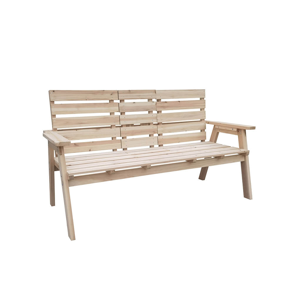 Houten tuinbank REYA  2